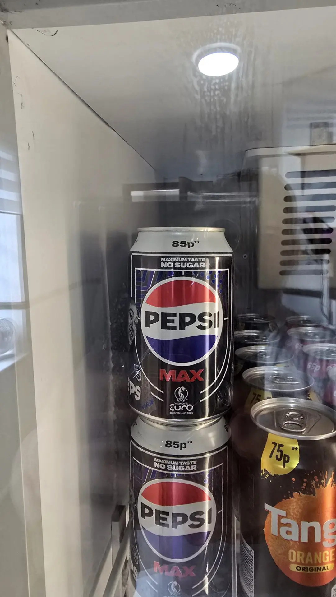 Pepsi Max Cafiene Free