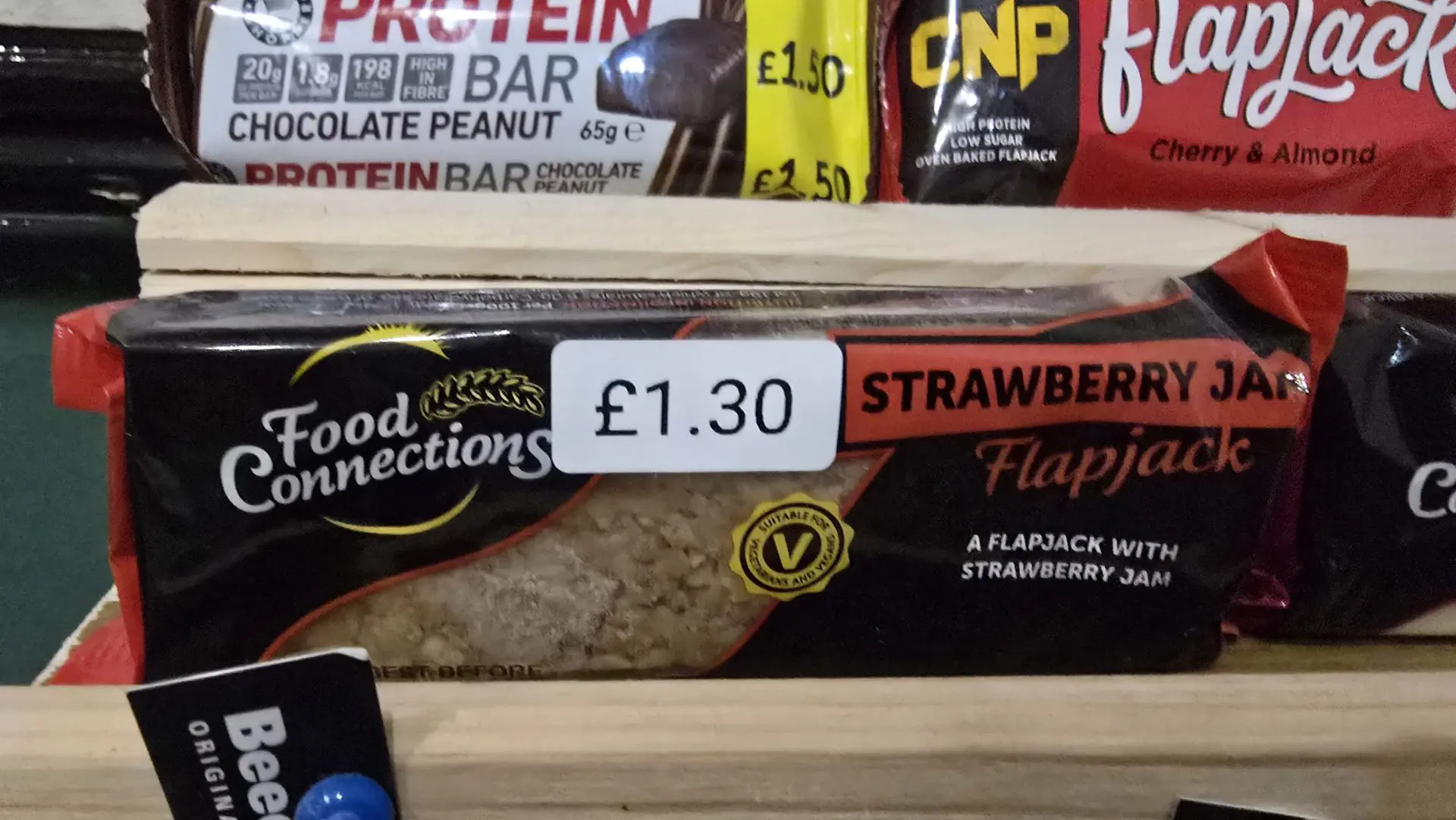 Strawberry Flapjack